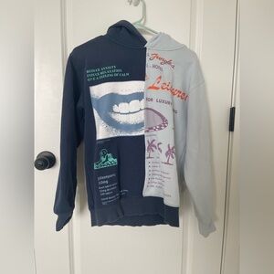 Jungles Endless Leisure Split Print Hoodie